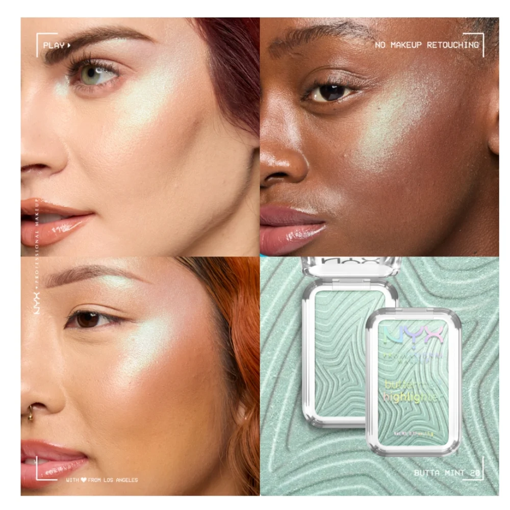 NYX Professional Makeup Buttermelt Highlight - Mint Green ✨ 🆕